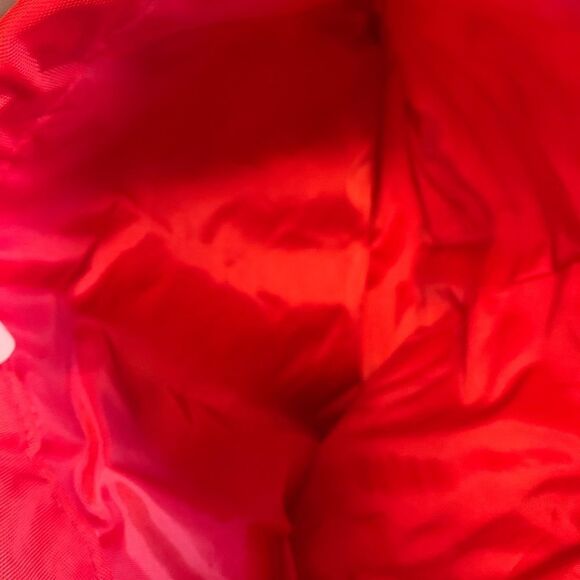 CHAMPION BACKPACK DAYPACK RED  SILVER NWOT - Picture 9 of 9